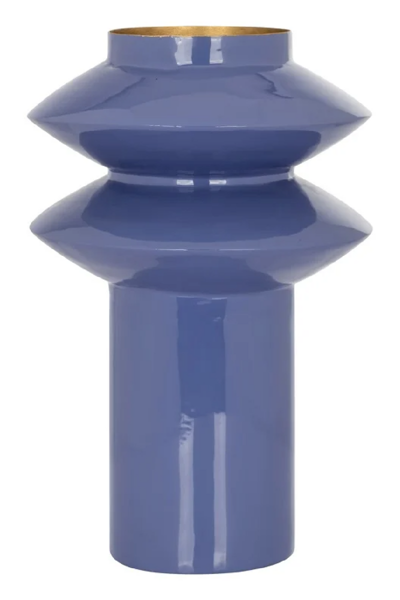 Blue Iron Modern Vase | OROA Cedar | Oroatrade.com