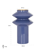 Blue Iron Modern Vase | Richmond Interiors Cedar | Oroatrade.com