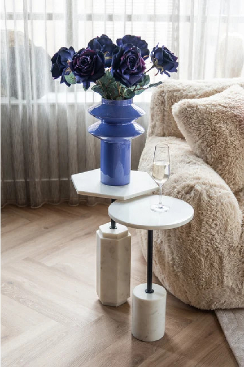 Blue Iron Modern Vase | OROA Cedar | Oroatrade.com