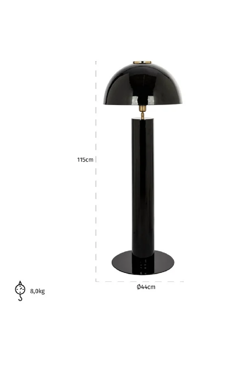 Dome Black Table Lamp | OROA Ché | Oroatrade.com