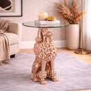 Sculptural Art Deco Side Table | Richmond Interiors Poodle
