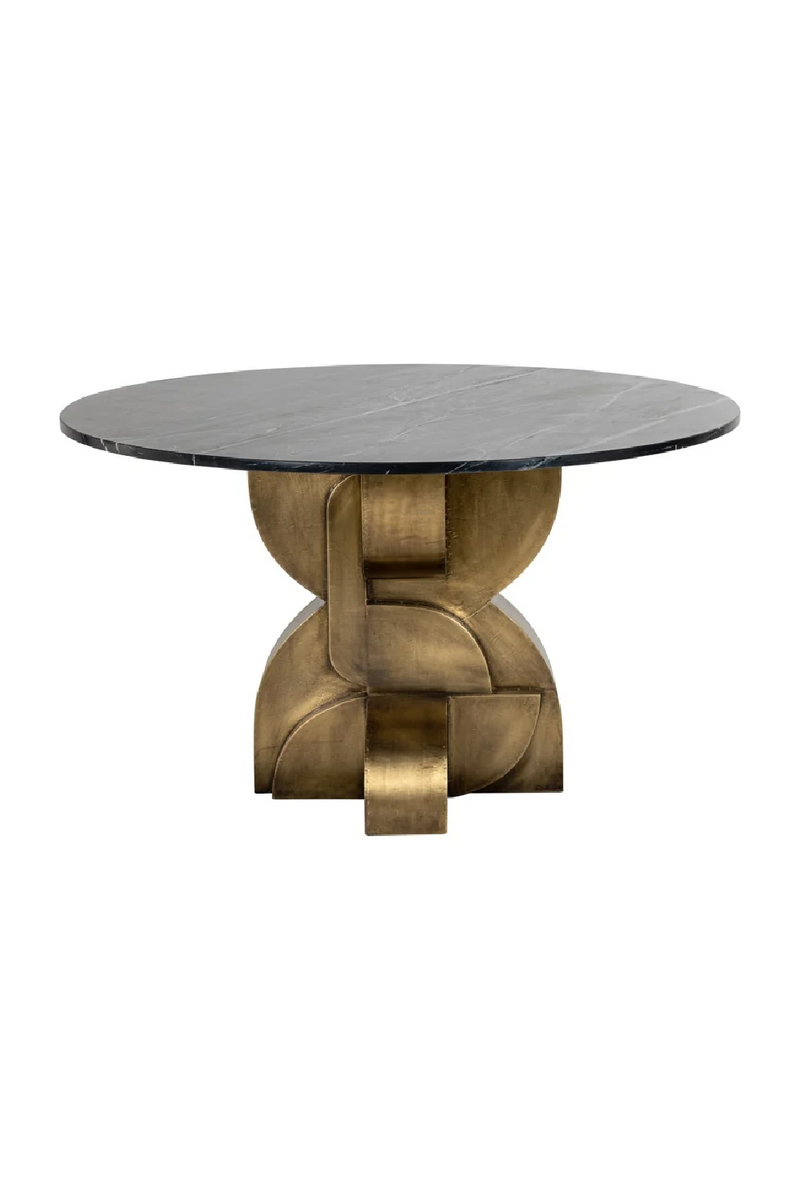 Marble Art Deco Dining Table | OROA Maddox | Oroatrade.com