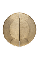 Circular Gold Wall Cabinet | Richmond Interiors Bowie | Oroatrade.com