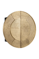 Circular Gold Wall Cabinet | Richmond Interiors Bowie | Oroatrade.com