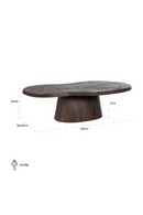 Brown Mango Organic Coffee Table | Richmond Interiors Odile | Oroatrade.com