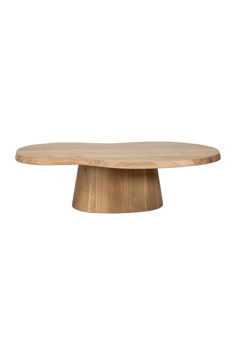 Natural Oak Organic Coffee Table | OROA Riva | Oroatrade.com