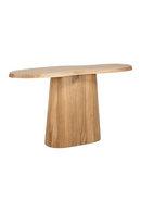 Oak Organic-Shaped Console | Richmond Interiors Riva | Oroatrade.com