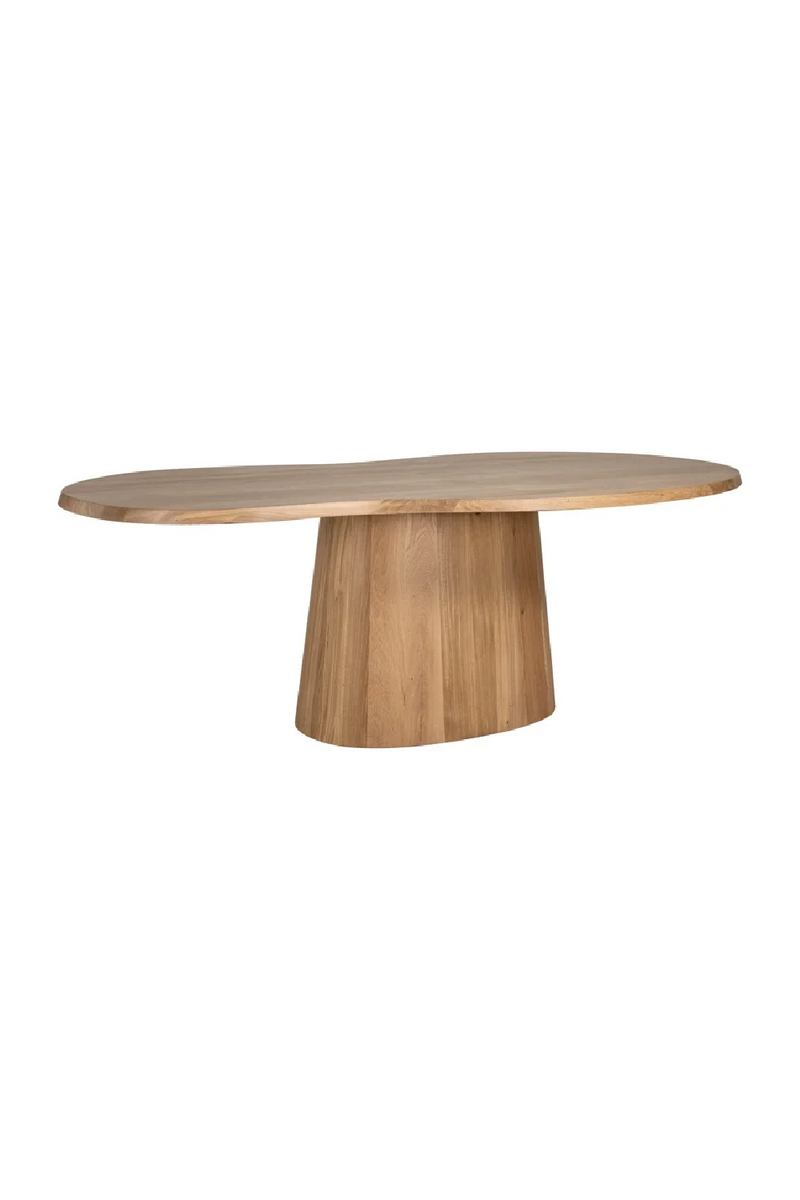 Oak Organic-Shaped Dining Table | OROA Riva | Oroatrade.com