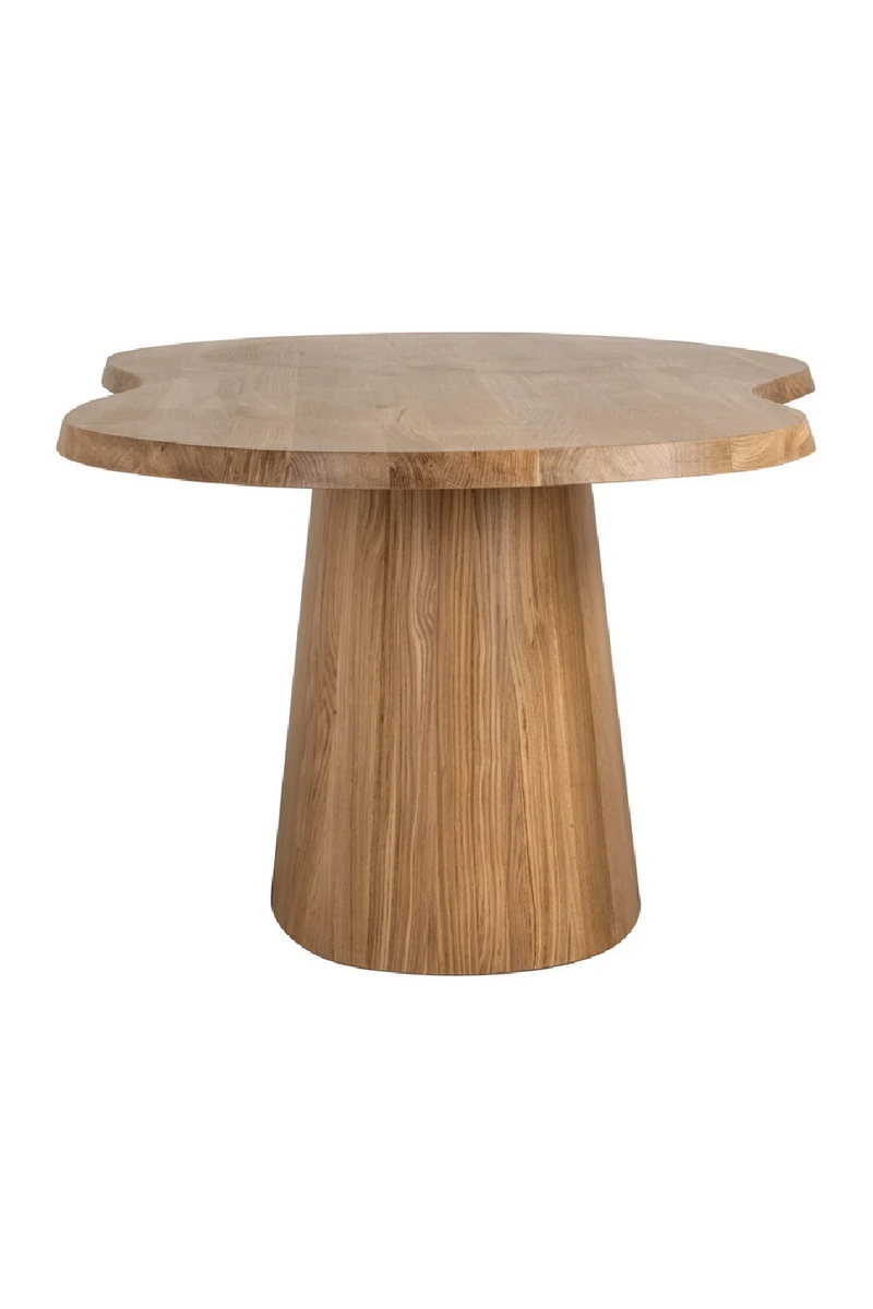 Oak Organic-Shaped Dining Table | OROA Riva | Oroatrade.com