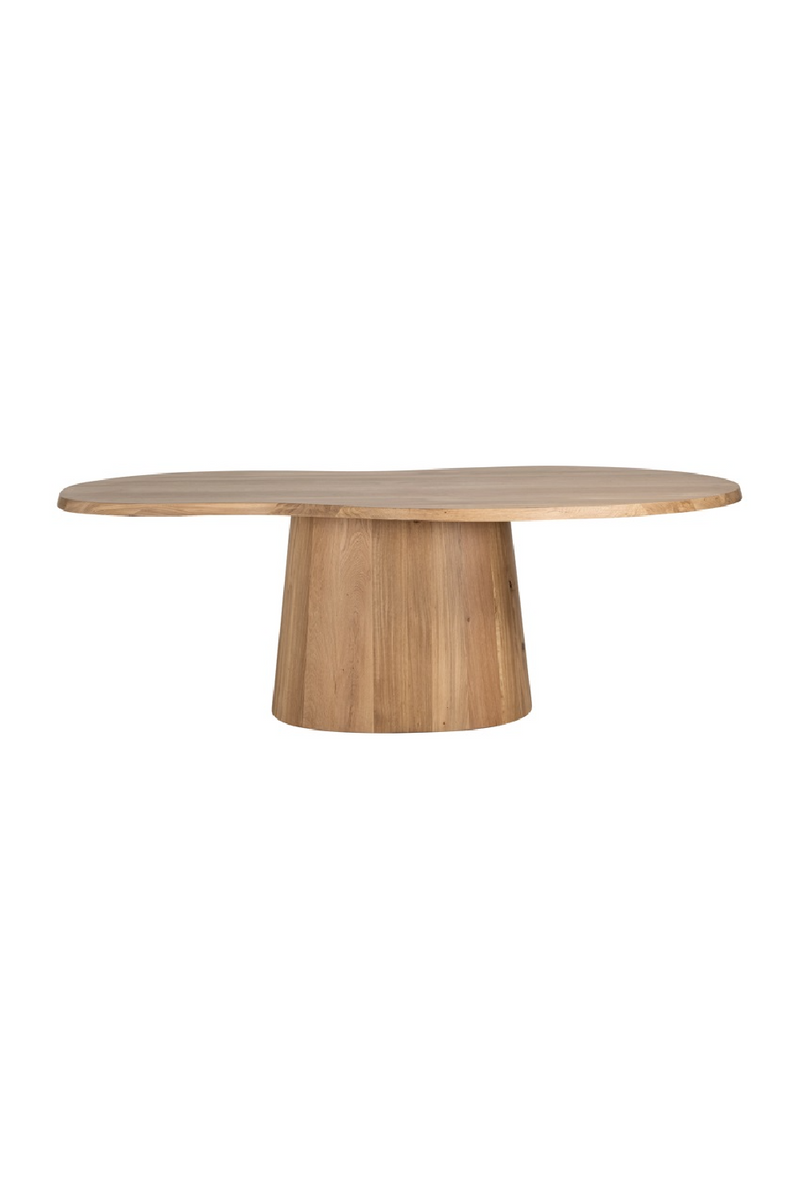 Oak Organic-Shaped Dining Table | OROA Riva | Oroatrade.com