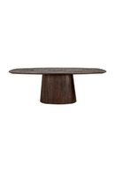 Wooden Oval Dining Table | Richmond Interiors Alix | Oroatrade.com