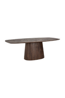 Wooden Oval Dining Table | Richmond Interiors Alix | Oroatrade.com