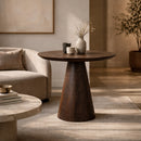 Wooden Pedestal Bistro Table | Richmond Interiors Willow