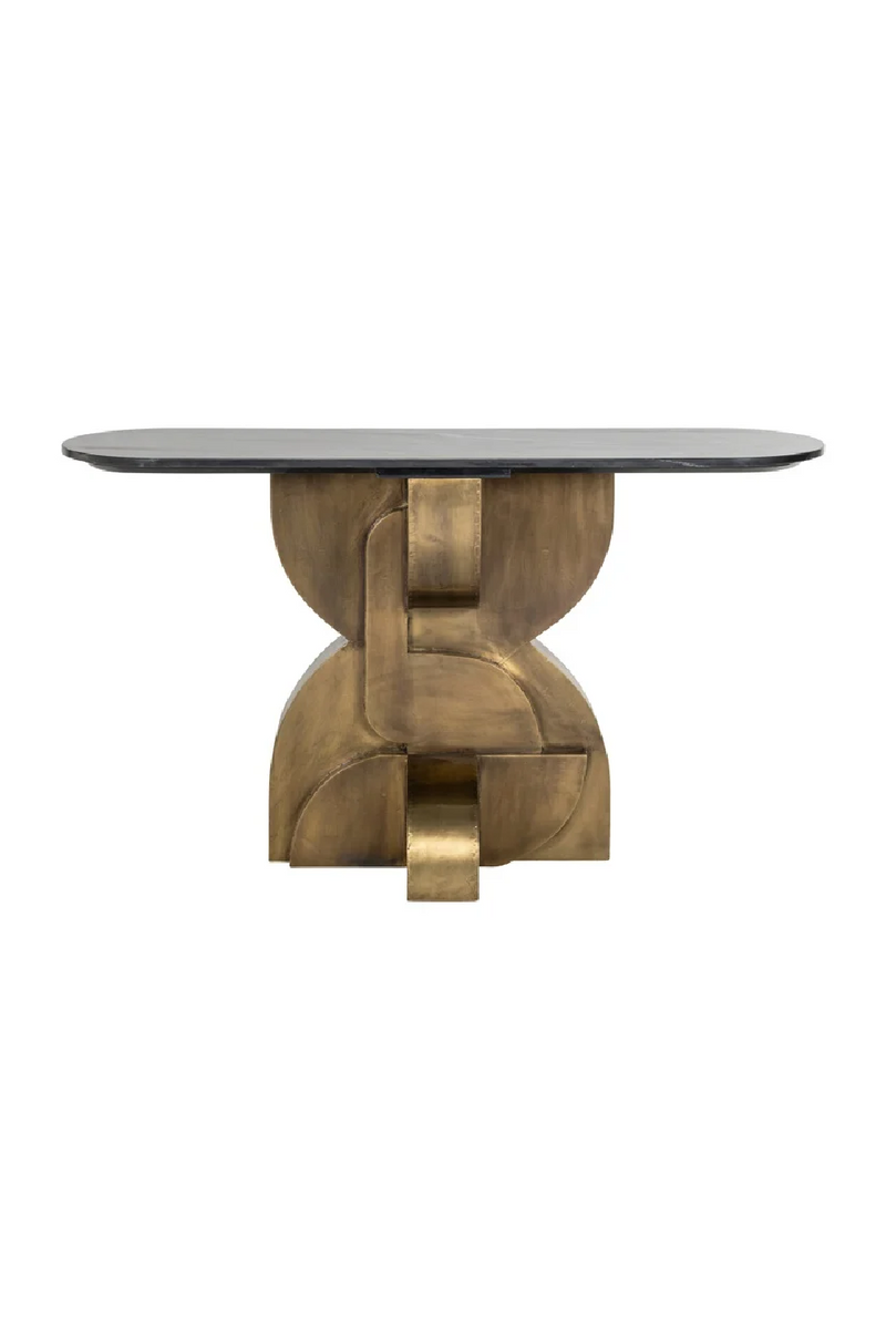 Marble Art Deco Console Table | OROA Maddox | Oroatrade.com