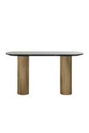 Black Marble Console Table | Richmond Interiors Dayton | Oroatrade.com