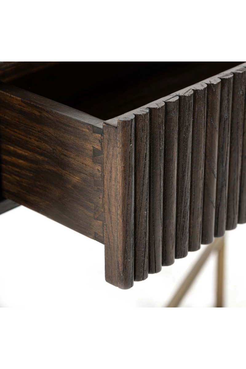 1-Drawer Oak Console Table | OROA Luxor | Oroatrade.com