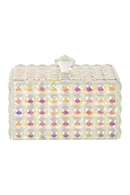 Faceted Crystal Jewelry Box | Richmond Interiors Rainbow | Oroatrade.com
