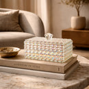 Faceted Crystal Jewelry Box | Richmond Interiors Rainbow