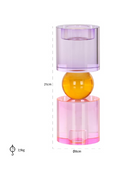 Crystal Modern Candle Holder | Richmond Interiors Zahra | Oroatrade.com