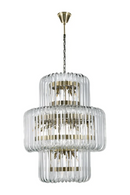 Glass Modern Chandelier | Richmond Interiors Chenna | Oroatrade.com