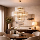 Glass Modern Chandelier | Richmond Interiors Chenna | Oroatrade.com