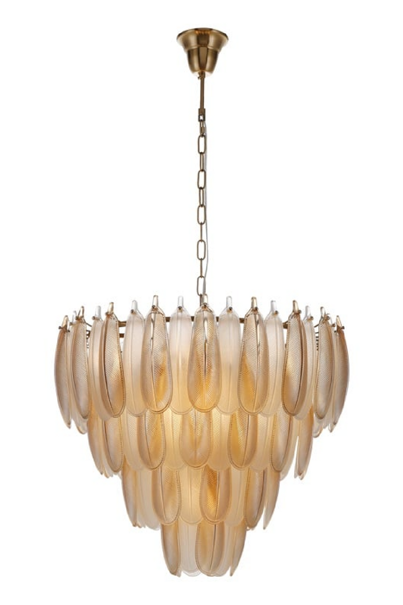 Glass Tiered Hanging Lamp | OROA Chloe | Oroatrade.com