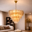 Glass Tiered Hanging Lamp | Richmond Interiors Chloe