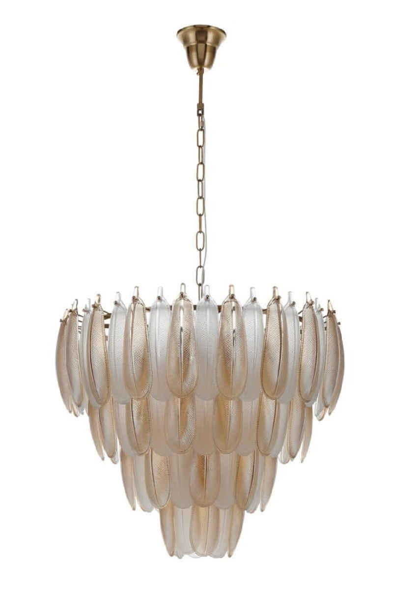 Glass Tiered Hanging Lamp | OROA Chloe | Oroatrade.com