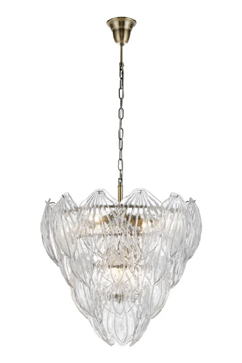 Clear Glass Hanging Lamp | OROA Clay | Oroatrade.com