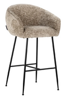 Modern Upholstered Bar Stool | Richmond Interiors Avanti | Oroatrade.com