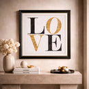 Framed LOVE Wall Art | Richmond Interiors Amour