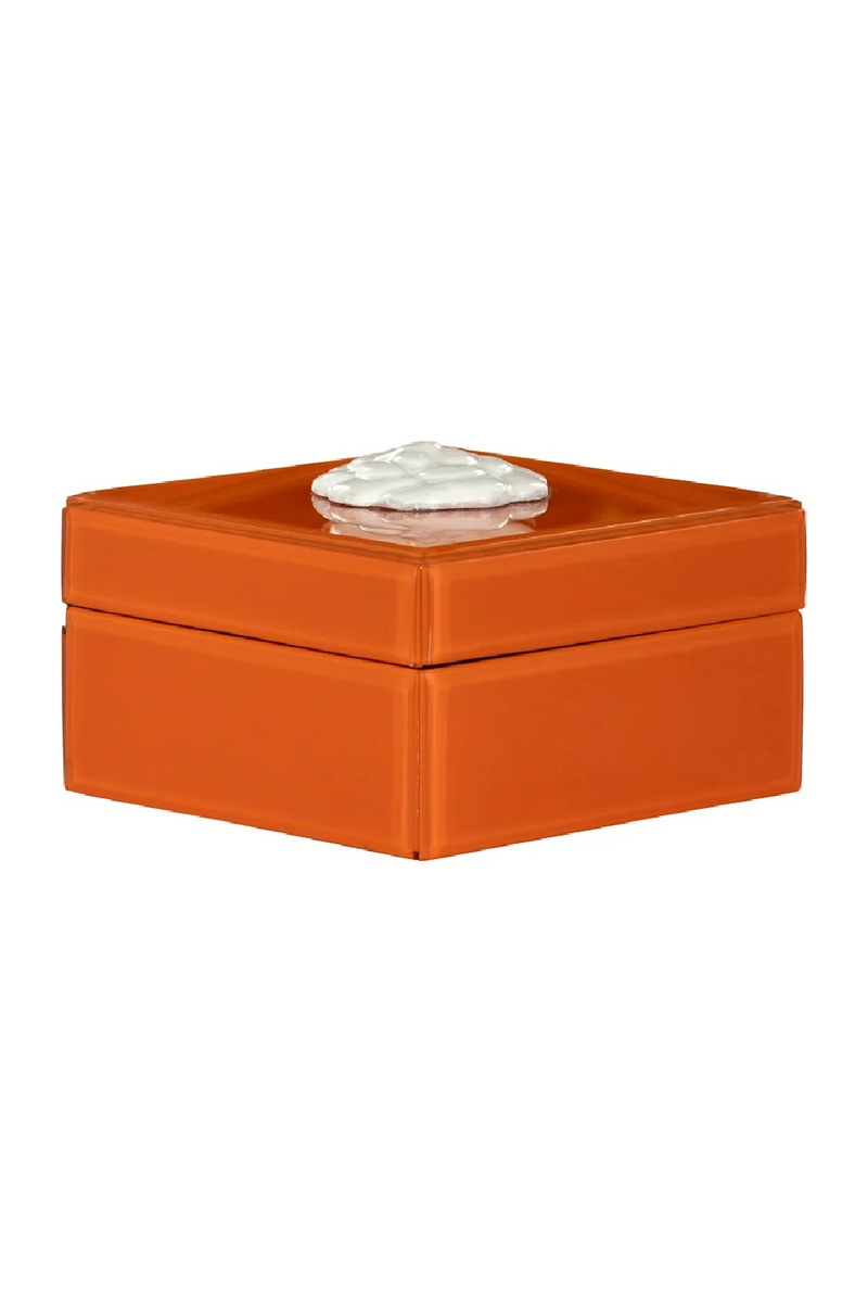Orange Modern Storage Box | OROA Lunia | Oroatrade.com