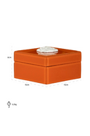 Orange Modern Storage Box | Richmond Interiors Lunia | Oroatrade.com