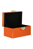 Orange Modern Jewelry Box | Richmond Interiors Lia | Oroatrade.com