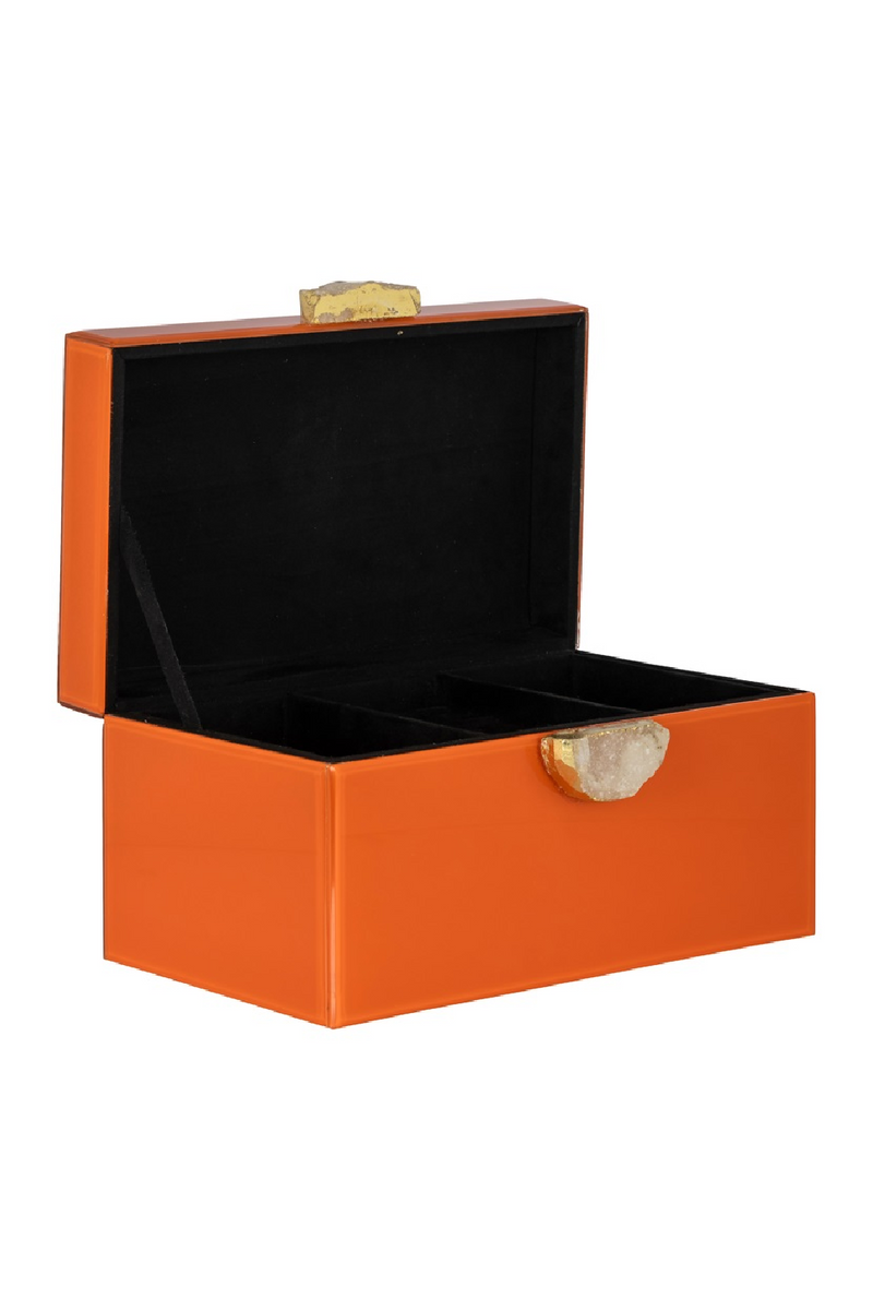Orange Modern Jewelry Box | OROA Lia | Oroatrade.com