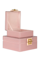 Pink Glass Jewelry Box | Richmond Interiors Bodine | Oroatrade.com
