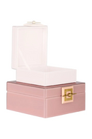 Pink Glass Jewelry Box | Richmond Interiors Bodine | Oroatrade.com