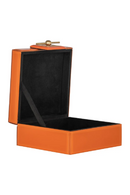 Orange Glass Jewelry Box | Richmond Interiors Bodine | Oroatrade.com