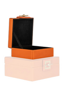 Orange Glass Jewelry Box | Richmond Interiors Bodine | Oroatrade.com