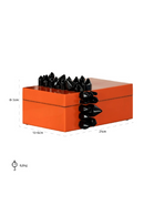 Orange Modern Jewelry Box | Richmond Interiors Charline | Oroatrade.com