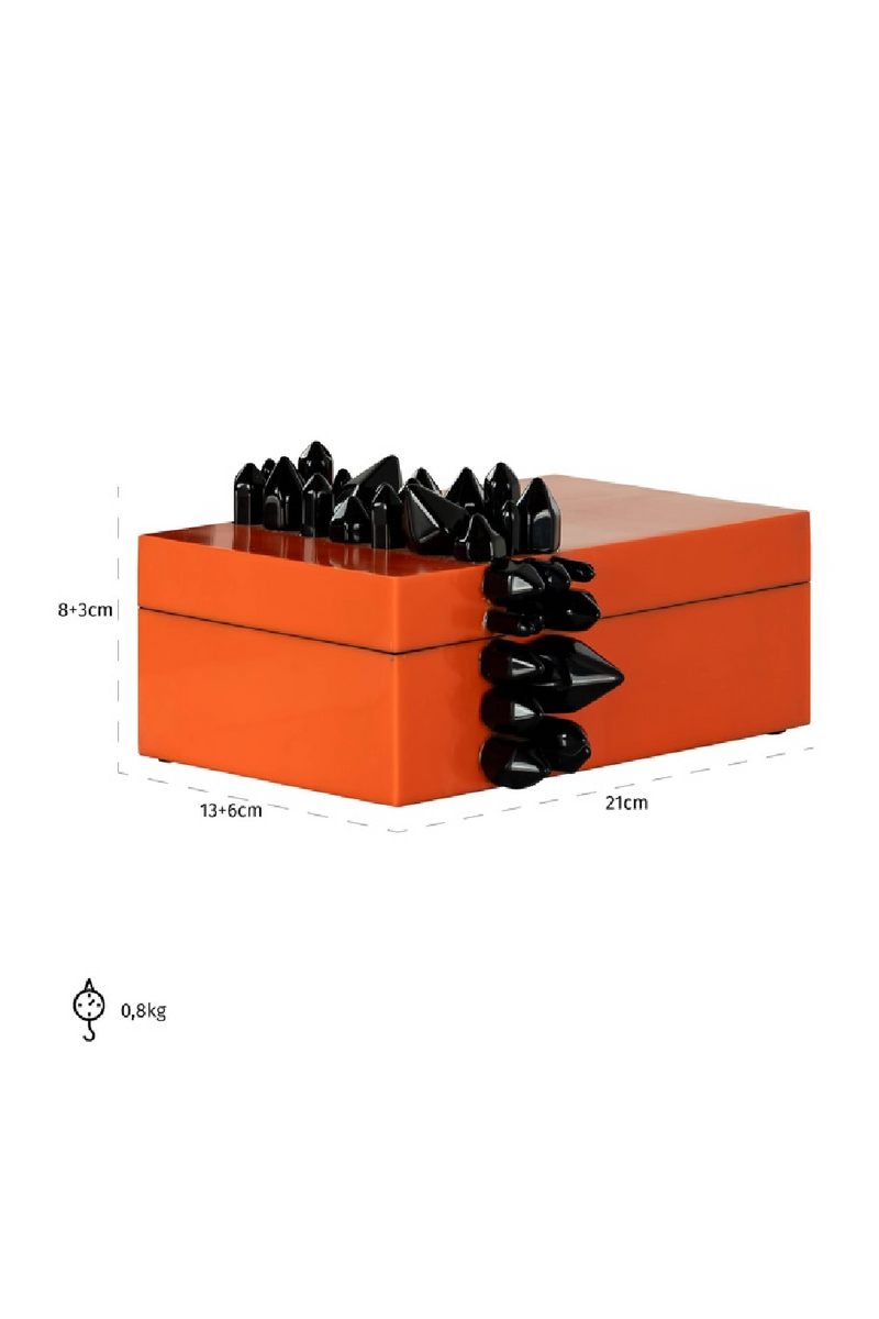 Orange Modern Jewelry Box | OROA Charline | Oroatrade.com