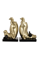 Gold Sculptural Books Standard | Richmond Interiors Hippo | Oroatrade.com