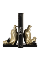 Gold Sculptural Books Standard | Richmond Interiors Hippo | Oroatrade.com
