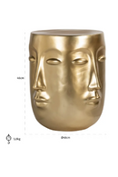 Face Modern Side Table | Richmond Interiors Christy | Oroatrade.com