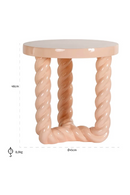 Pastel-Colored Side Table | Richmond Interiors Rosly | Oroatrade.com