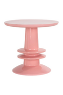 Pink Pedestal Side Table | Richmond Interiors Josy | Oroatrade.com