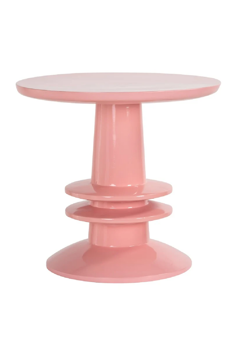 Pink Pedestal Side Table | OROA Josy | Oroatrade.com