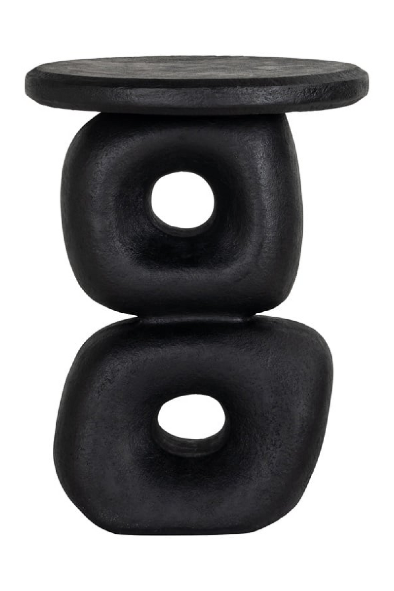 Black Organic Side Table | OROA Everlee | Oroatrade.com