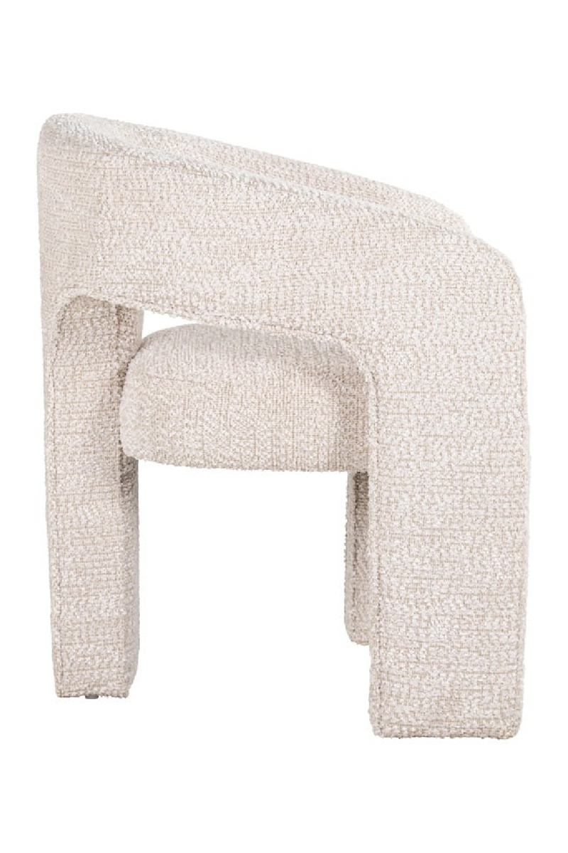 Cream Modern Accent Chair | OROA Belle | Oroatrade.com