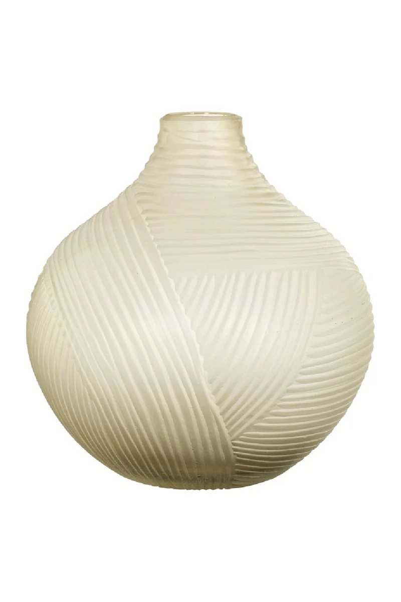 Gray Glass Vase | OROA Britta | Oroatrade.com